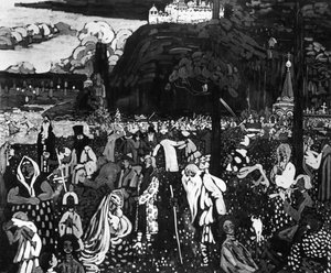 Colourful Life by Wassily Kandinsky